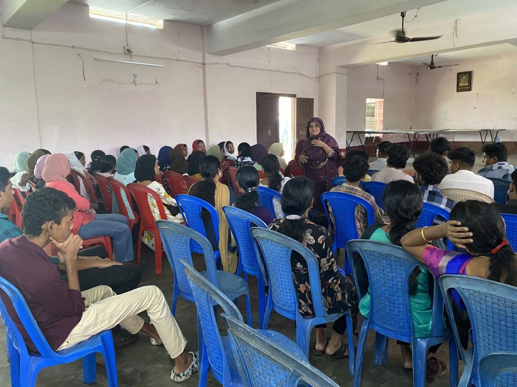 Children engaging in art therapy at summer camp – Nishi Salam Center